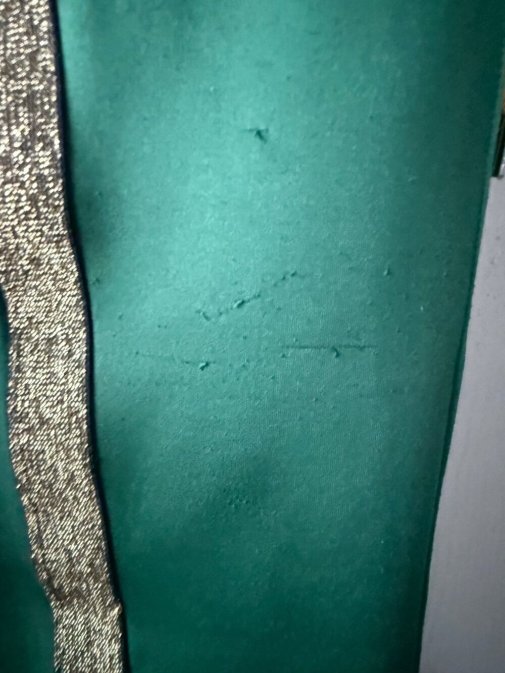 RHUDE Green Gold Stripe Traxedo Pants M - Picture 9 of 9